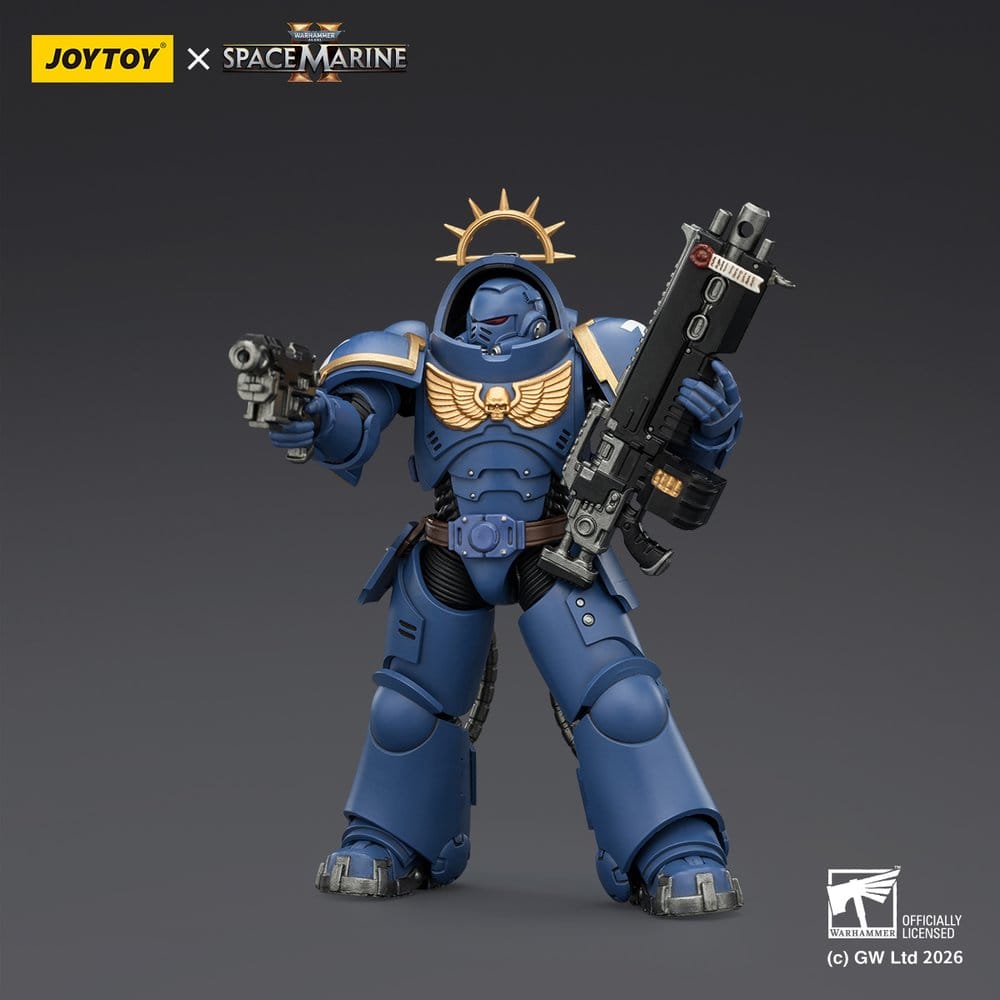 Joy Toy (CN) Warhammer 40,000 Game Edition Ultramarines Heavy Intercessor Actionfigur