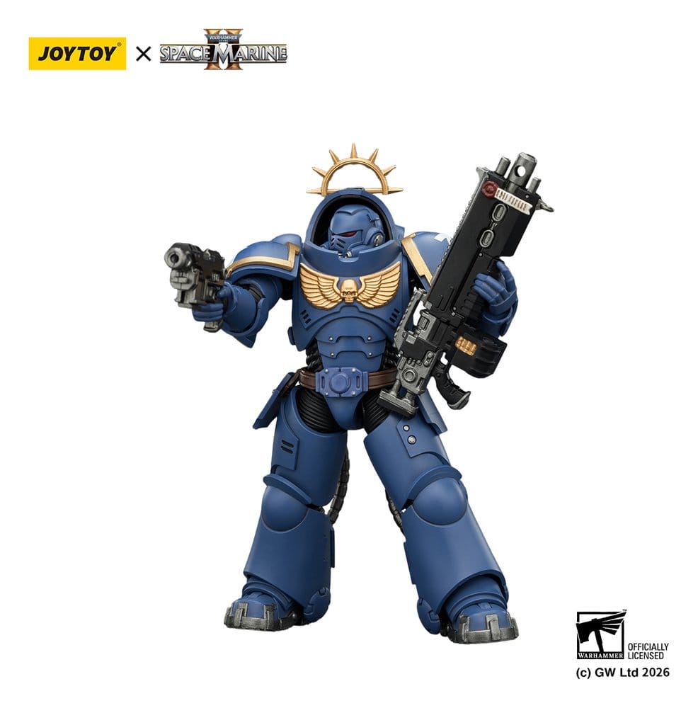 Joy Toy (CN) Warhammer 40,000 Game Edition Ultramarines Heavy Intercessor Actionfigur