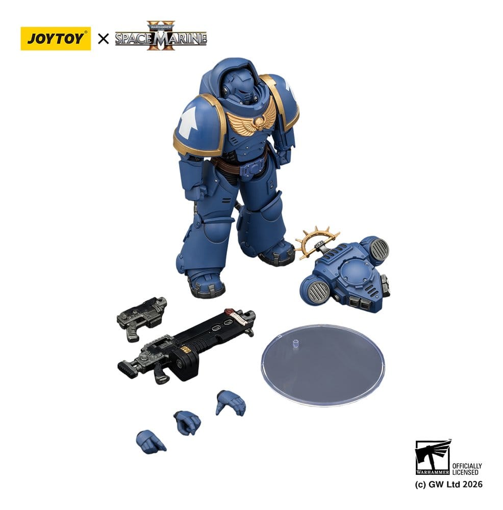 Joy Toy (CN) Warhammer 40,000 Game Edition Ultramarines Heavy Intercessor Actionfigur