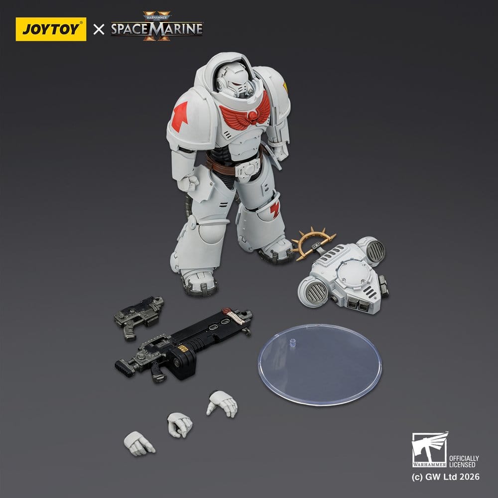 Joy Toy (CN) Warhammer 40,000 Game Edition White Scars Heavy Intercessor Actionfigur