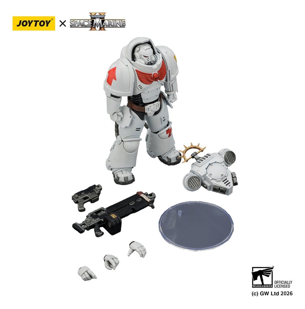 Joy Toy (CN) Warhammer 40,000 Game Edition White Scars Heavy Intercessor Actionfigur