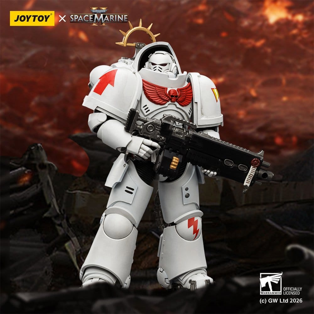 Joy Toy (CN) Warhammer 40,000 Game Edition White Scars Heavy Intercessor Actionfigur