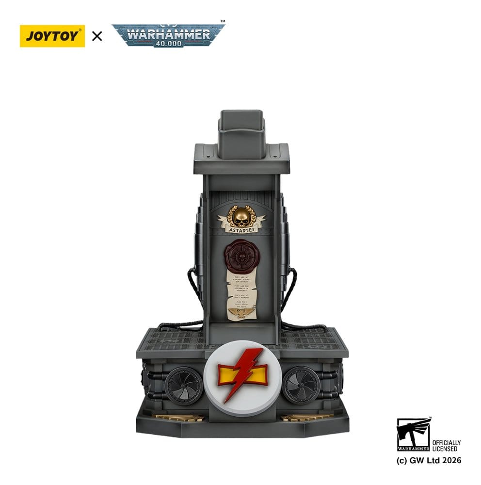 Joy Toy (CN) Warhammer 40,000 Helm mit Display-Ständer White Scars MkX