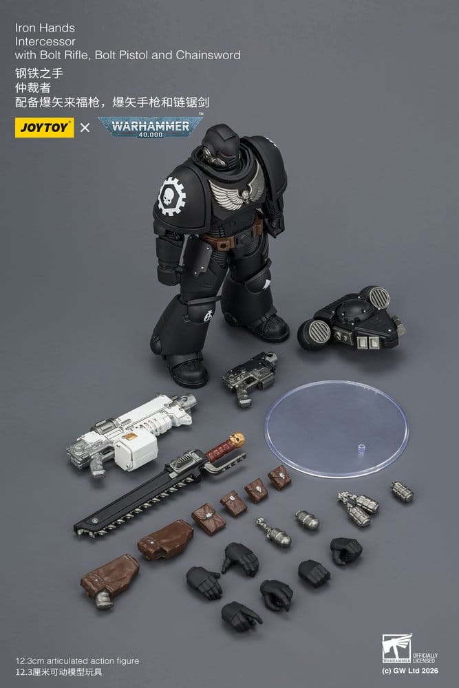Joy Toy (CN) Warhammer 40,000 Iron Hands Intercessor Actionfigur