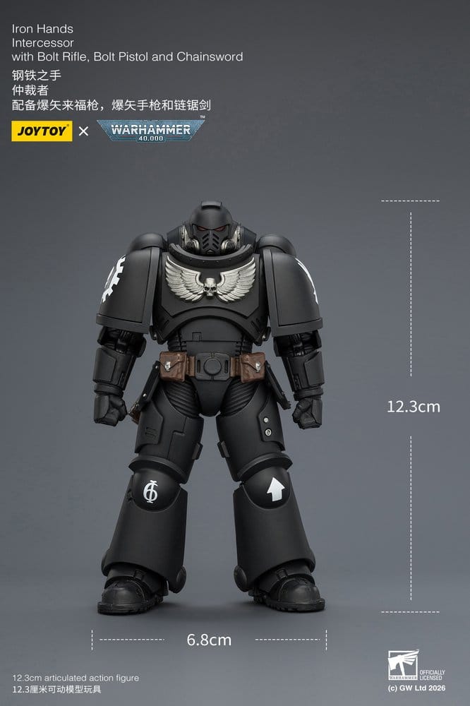 Joy Toy (CN) Warhammer 40,000 Iron Hands Intercessor Actionfigur