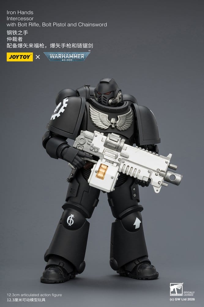 Joy Toy (CN) Warhammer 40,000 Iron Hands Intercessor Actionfigur