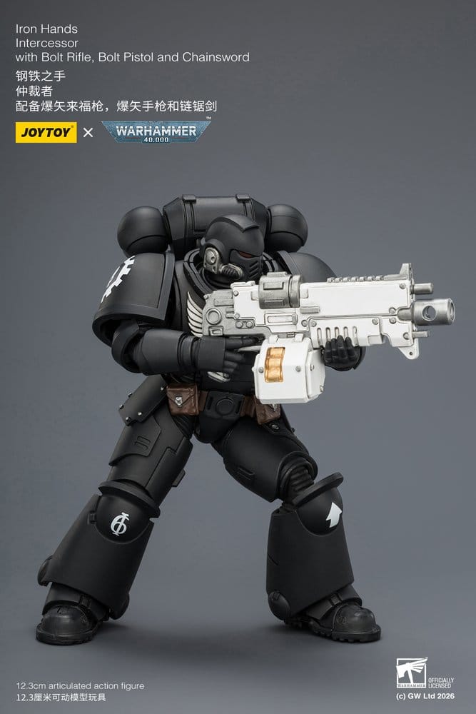 Joy Toy (CN) Warhammer 40,000 Iron Hands Intercessor Actionfigur