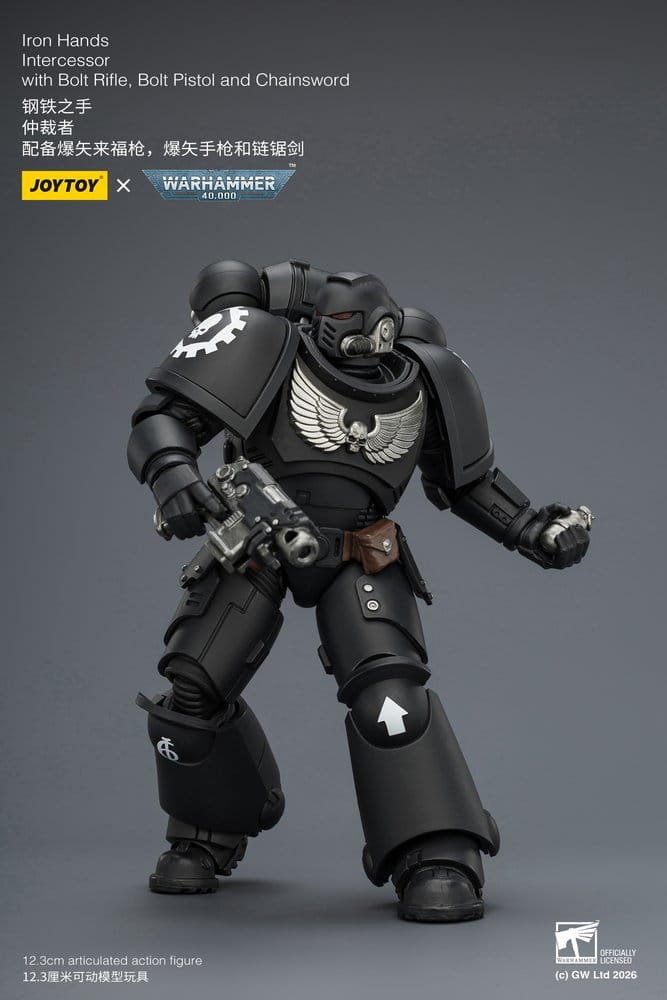 Joy Toy (CN) Warhammer 40,000 Iron Hands Intercessor Actionfigur