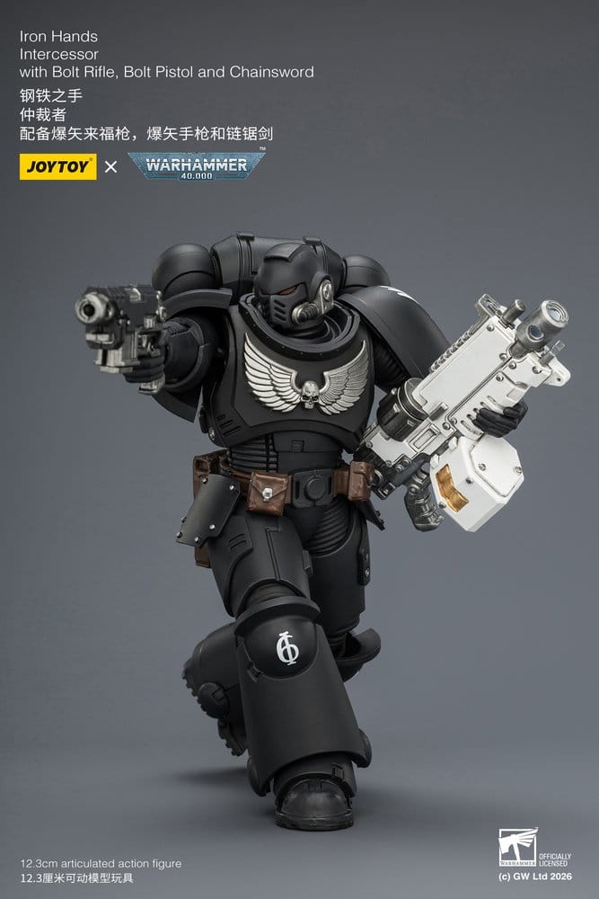 Joy Toy (CN) Warhammer 40,000 Iron Hands Intercessor Actionfigur