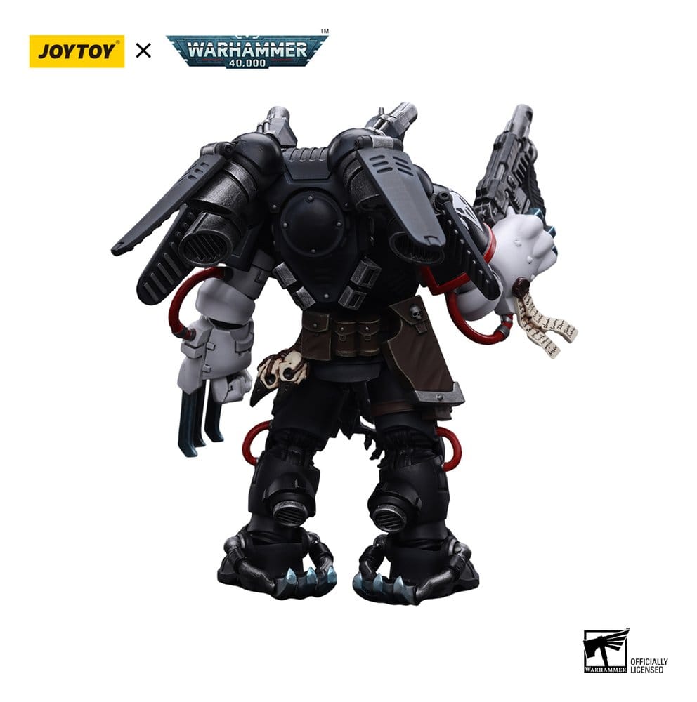 Joy Toy (CN) Warhammer 40,000 Raven Guard Chapter Master Kayvaan Shrike Actionfigur