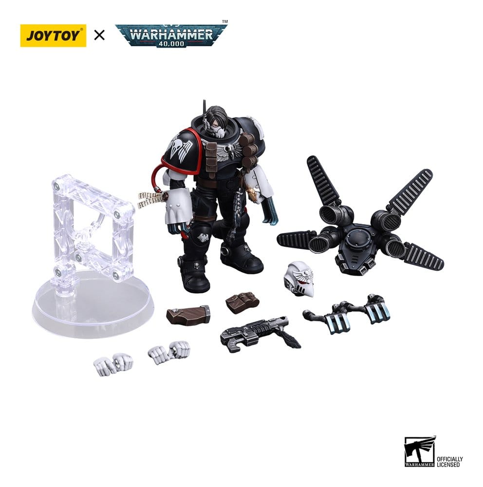 Joy Toy (CN) Warhammer 40,000 Raven Guard Chapter Master Kayvaan Shrike Actionfigur