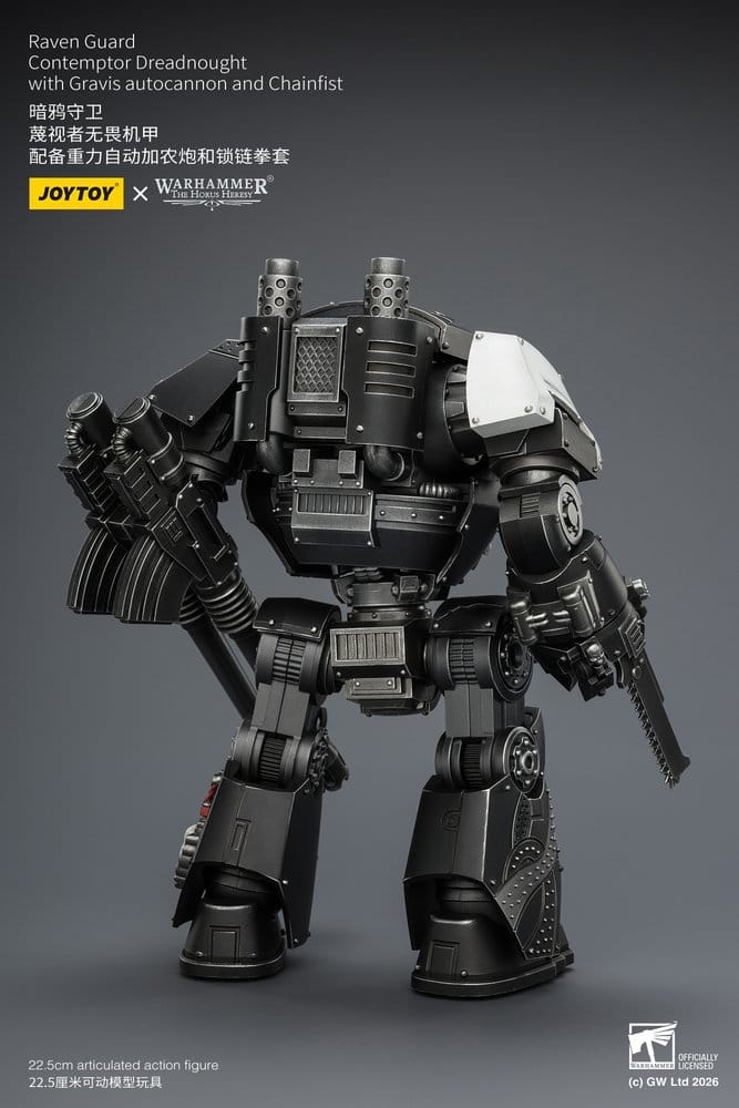 Joy Toy (CN) Warhammer 40,000 Raven Guard Contemptor Dreadnought Actionfigur
