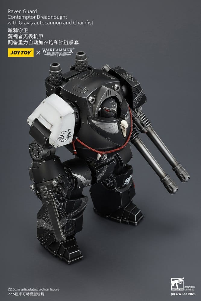 Joy Toy (CN) Warhammer 40,000 Raven Guard Contemptor Dreadnought Actionfigur