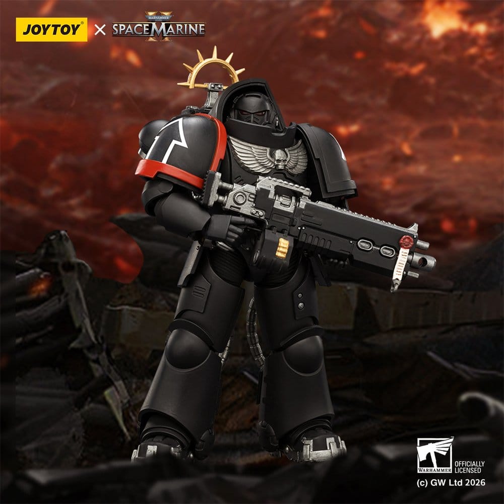 Joy Toy (CN) Warhammer 40,000 Raven Guard Heavy Intercessor Actionfigur