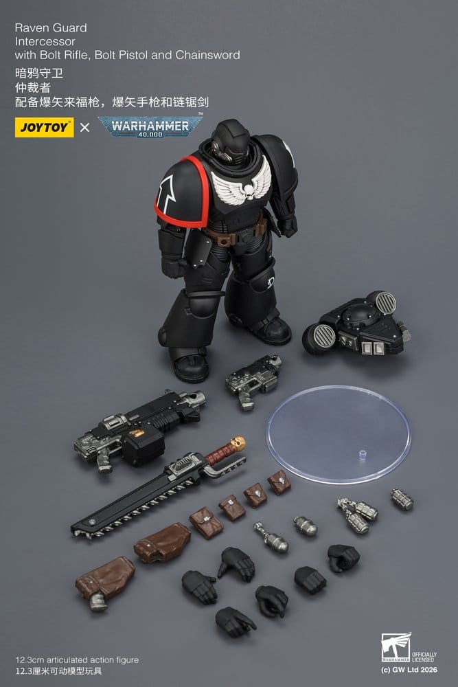 Joy Toy (CN) Warhammer 40,000 Raven Guard Intercessor Actionfigur