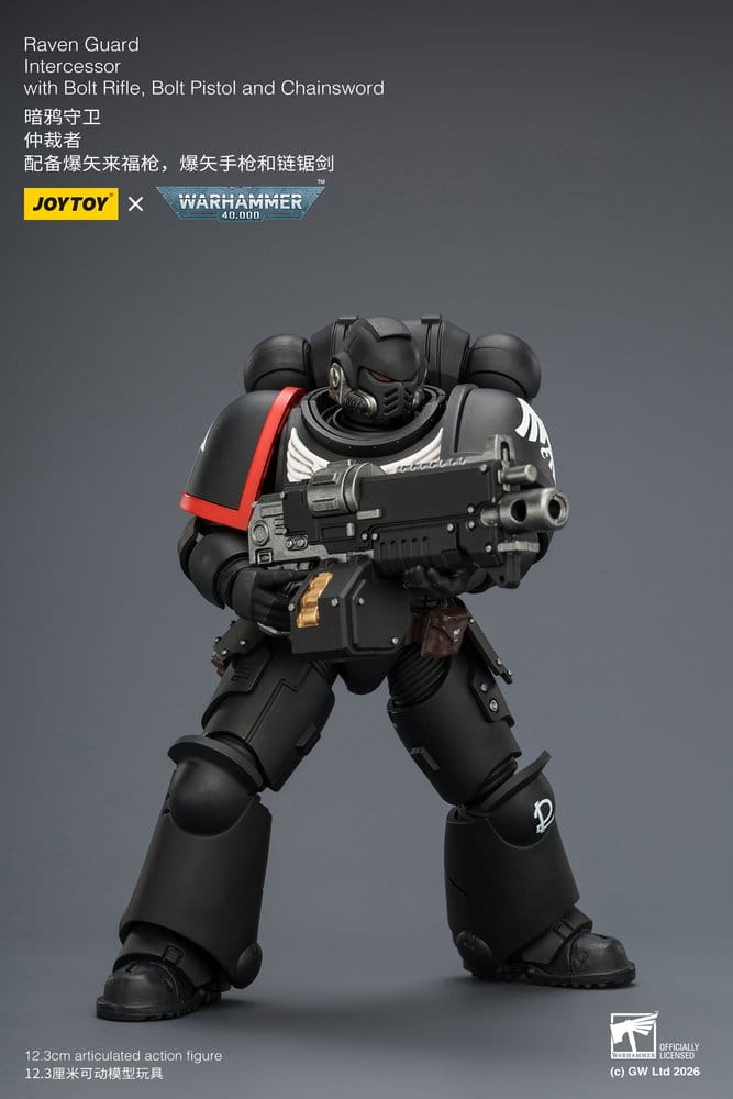 Joy Toy (CN) Warhammer 40,000 Raven Guard Intercessor Actionfigur