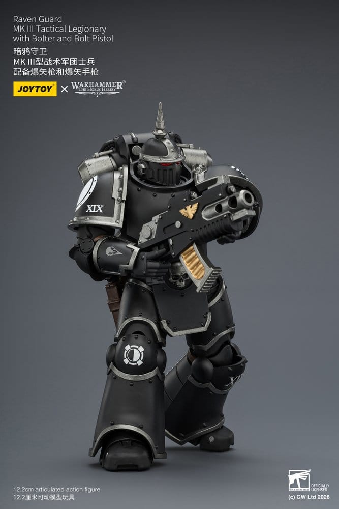 Joy Toy (CN) Warhammer 40,000 Raven Guard MK III Tactical Legionary Actionfigur
