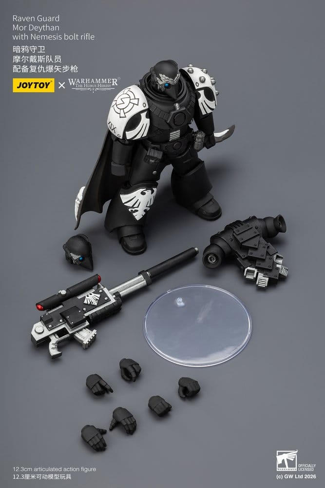 Joy Toy (CN) Warhammer 40,000 Raven Guard Mor Deythan Actionfigur