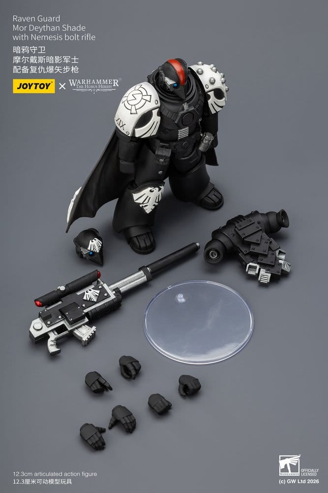 Joy Toy (CN) Warhammer 40,000 Raven Guard Mor Deythan Shade Actionfigur