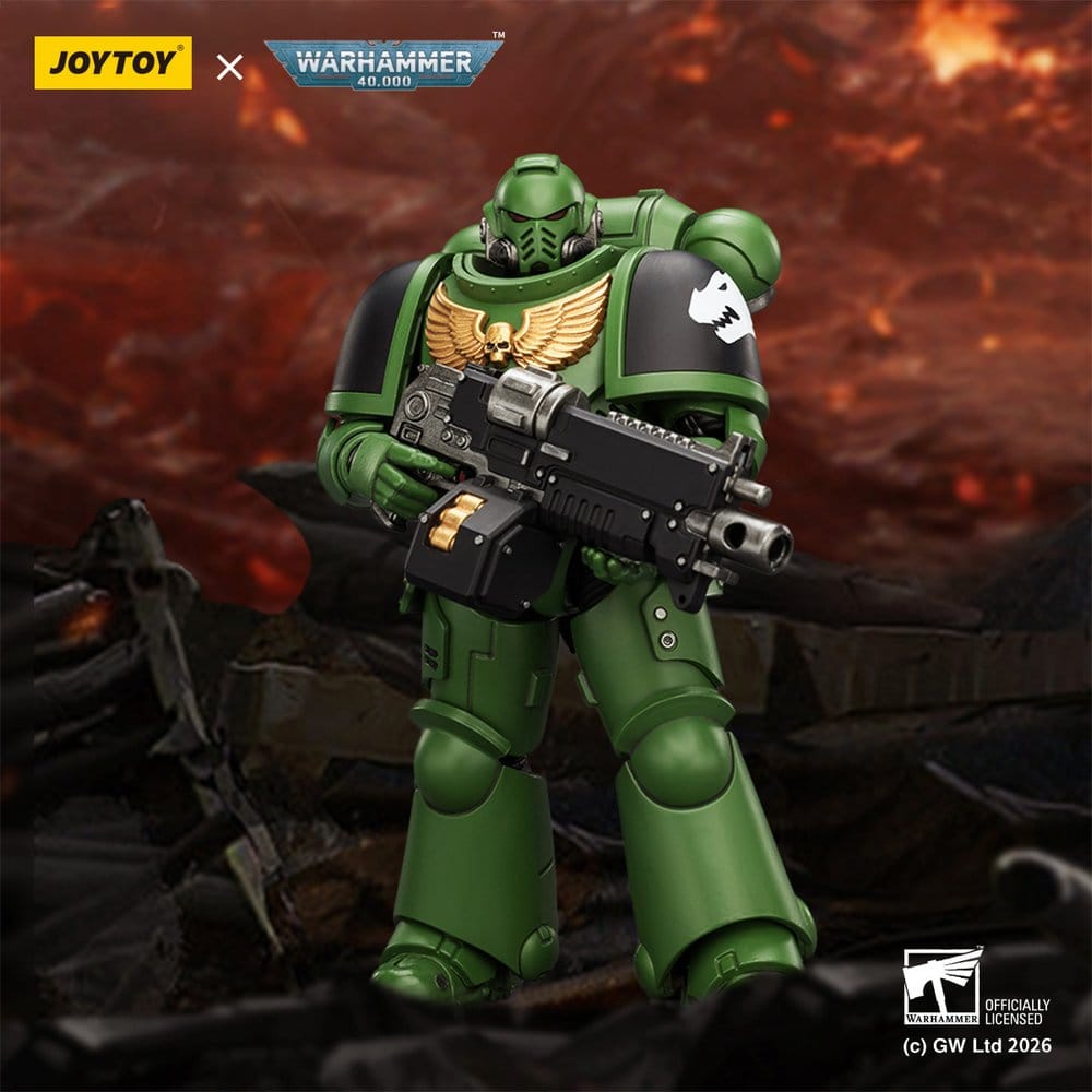 Joy Toy (CN) Warhammer 40,000 Salamanders Intercessor Actionfigur