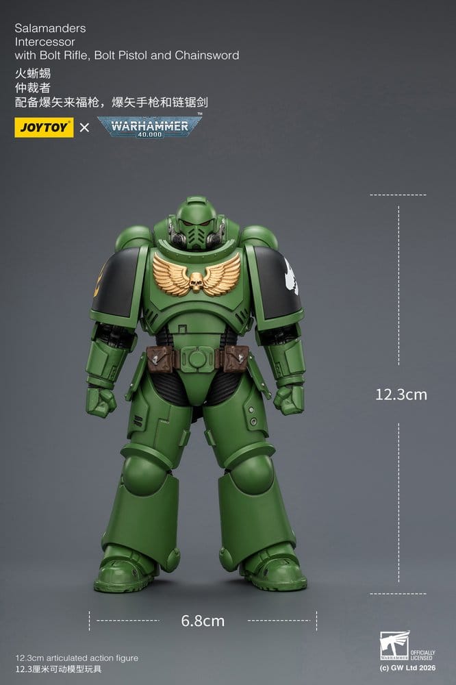 Joy Toy (CN) Warhammer 40,000 Salamanders Intercessor Actionfigur