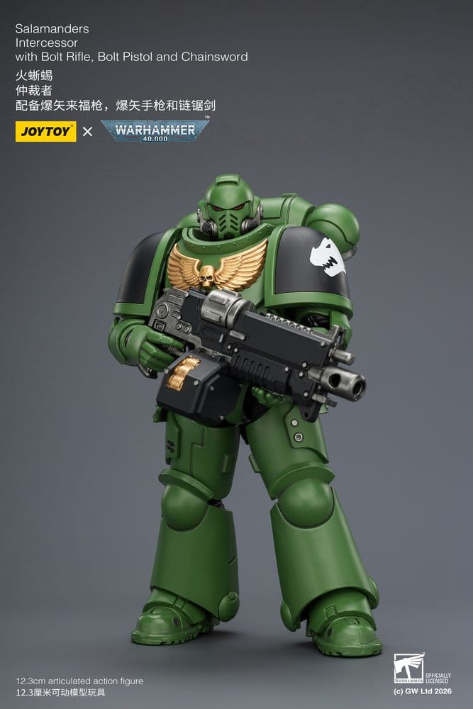 Joy Toy (CN) Warhammer 40,000 Salamanders Intercessor Actionfigur