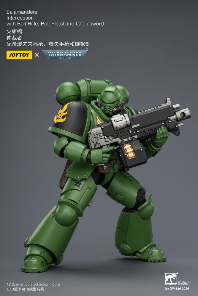 Joy Toy (CN) Warhammer 40,000 Salamanders Intercessor Actionfigur