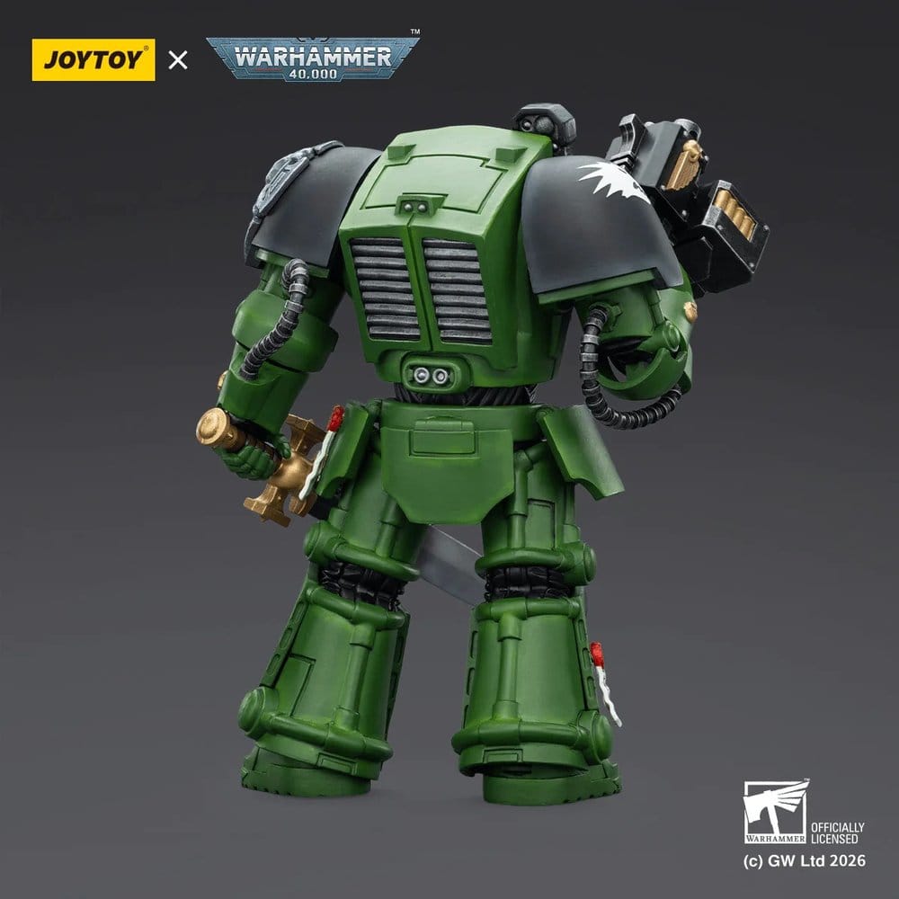 Joy Toy (CN) Warhammer 40,000 Salamanders Terminator 1 with Power Sword and Storm Bolter Actionfigur