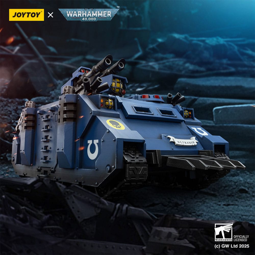 Joy Toy (CN) Warhammer 40,000: Space Marine 2 Ultramarines Razorback with twin lascannon Actionfigur