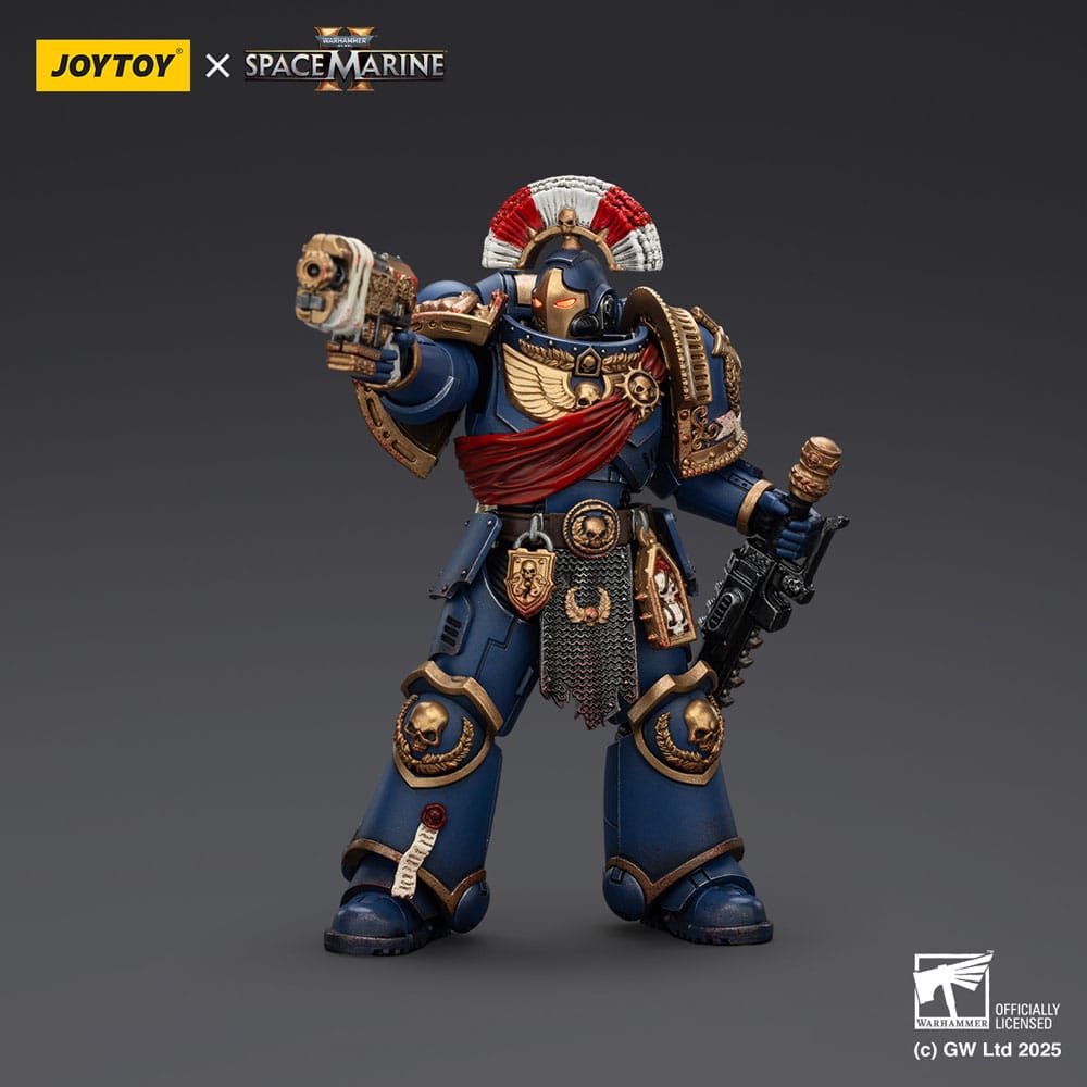 Joy Toy (CN) Warhammer 40,000 Space Marine 2 Ultramarines Relic Secundus Armour Actionfigur