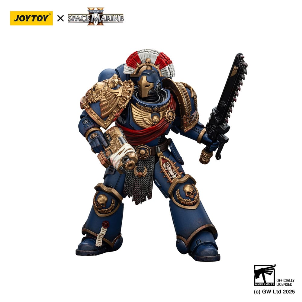 Joy Toy (CN) Warhammer 40,000 Space Marine 2 Ultramarines Relic Secundus Armour Actionfigur