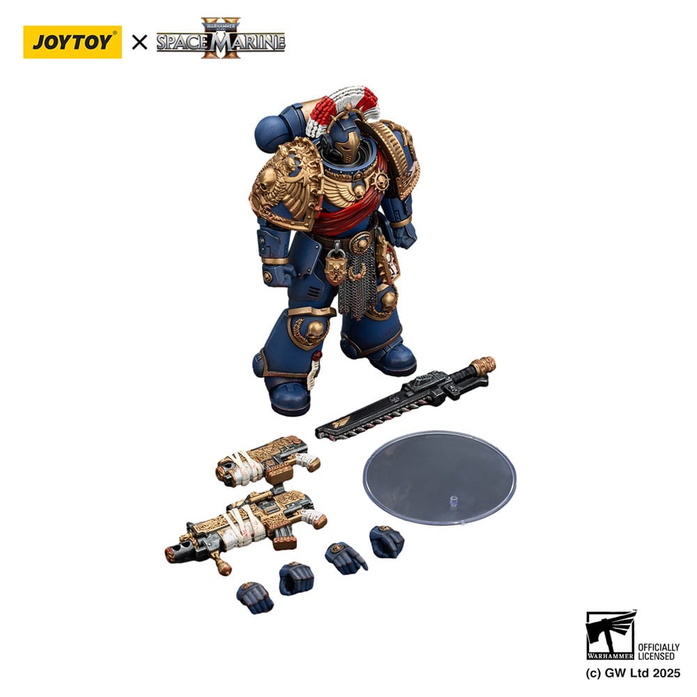 Joy Toy (CN) Warhammer 40,000 Space Marine 2 Ultramarines Relic Secundus Armour Actionfigur