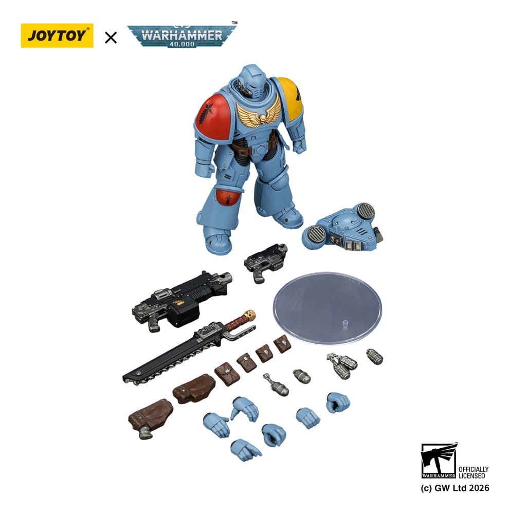 Joy Toy (CN) Warhammer 40,000 Space Wolves Intercessor Actionfigur
