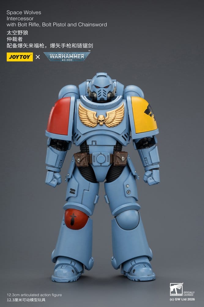 Joy Toy (CN) Warhammer 40,000 Space Wolves Intercessor Actionfigur