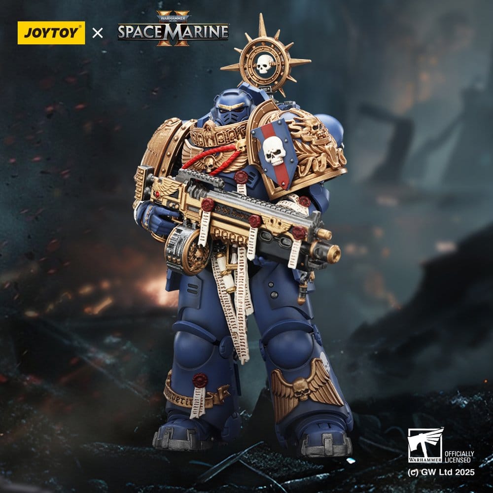 Joy Toy (CN) Warhammer 40,000 Ultramarines Heavy Relic Primus Armor Actionfigur
