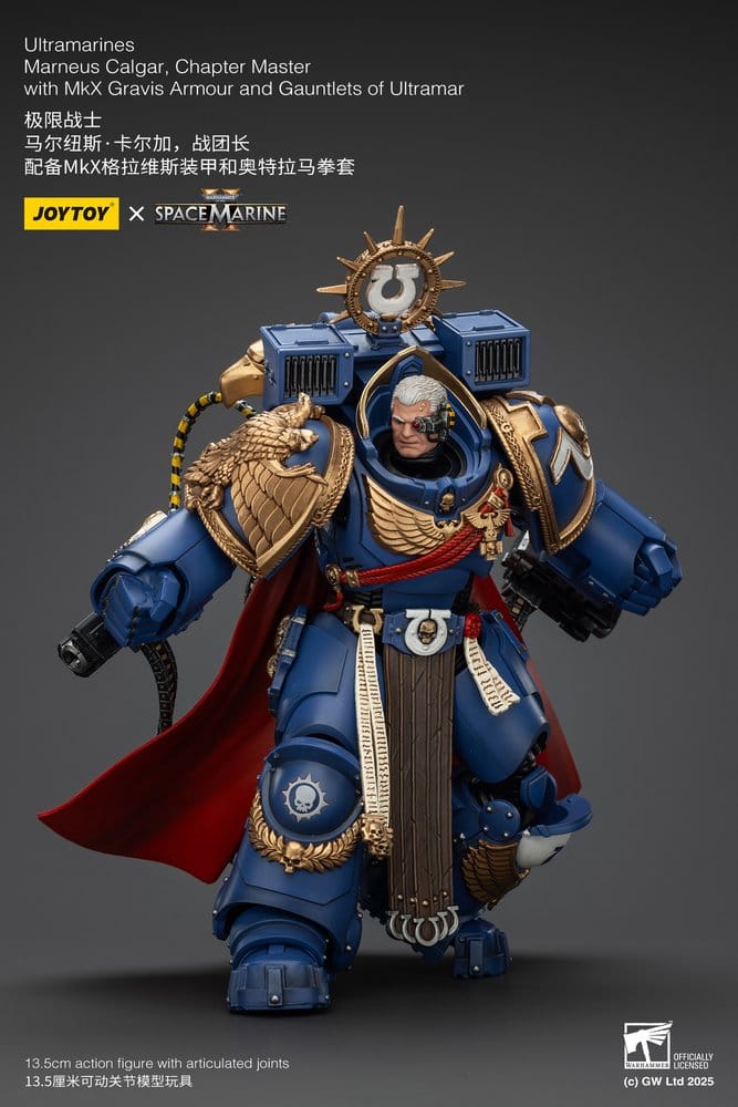 Joy Toy (CN) Warhammer 40,000 Ultramarines Marneus Calgar, Chapter Master Actionfigur