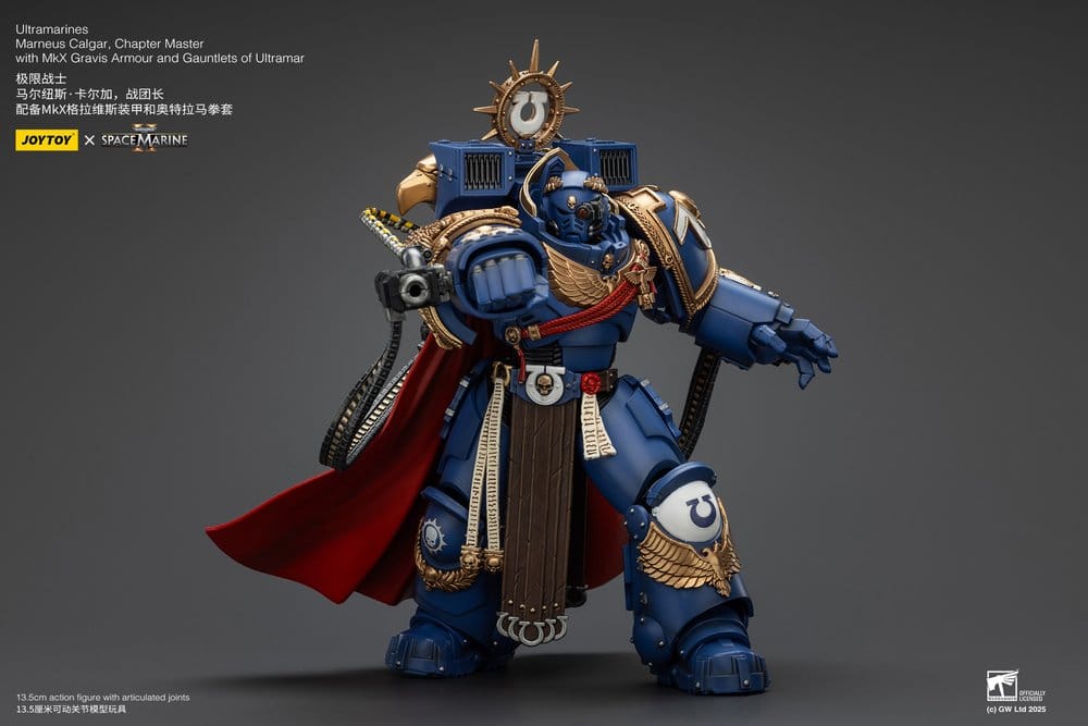 Joy Toy (CN) Warhammer 40,000 Ultramarines Marneus Calgar, Chapter Master Actionfigur