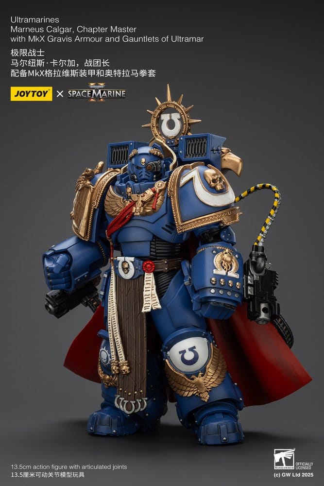 Joy Toy (CN) Warhammer 40,000 Ultramarines Marneus Calgar, Chapter Master Actionfigur