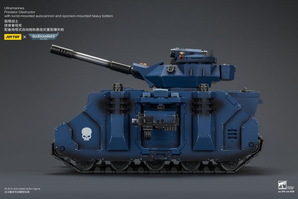 Joy Toy (CN) Warhammer 40,000 Ultramarines Predator Destructor Fahrzeug