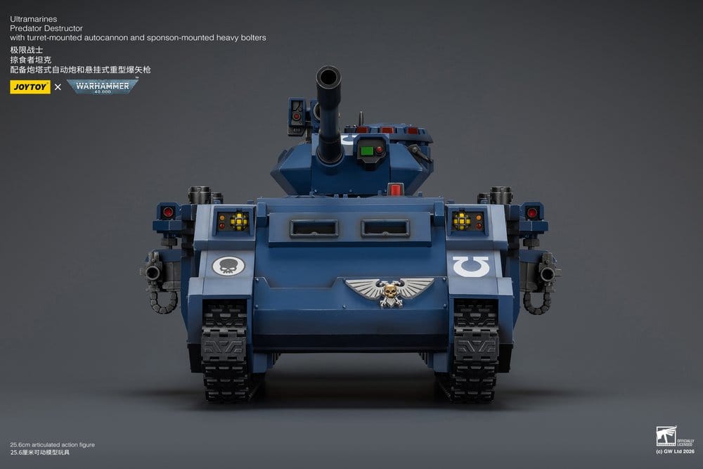 Joy Toy (CN) Warhammer 40,000 Ultramarines Predator Destructor Fahrzeug