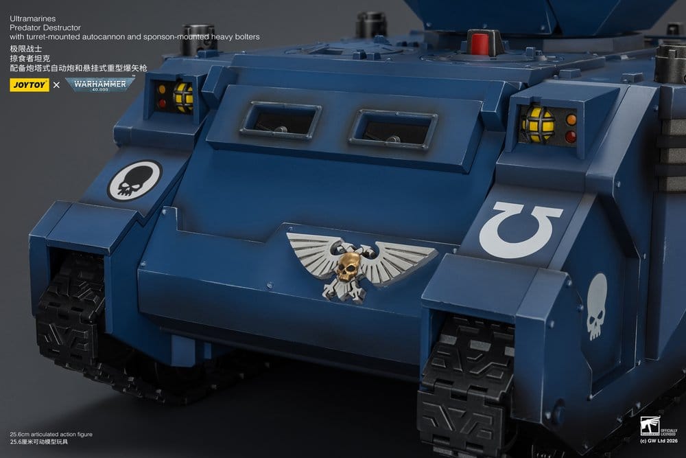 Joy Toy (CN) Warhammer 40,000 Ultramarines Predator Destructor Fahrzeug