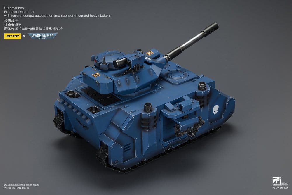 Joy Toy (CN) Warhammer 40,000 Ultramarines Predator Destructor Fahrzeug