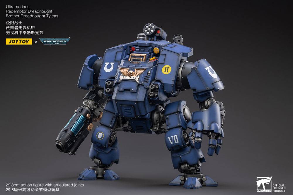 Joy Toy (CN) Warhammer 40,000 Ultramarines Redemptor Dreadnought Brother Dreadnought Tyleas 1/18 Actionfigur