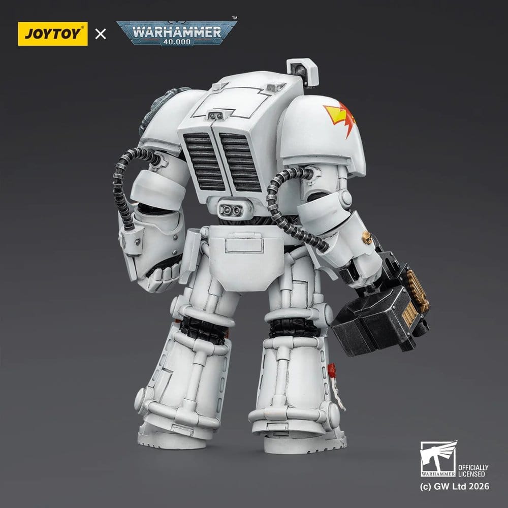 Joy Toy (CN) Warhammer 40,000 White Scars Terminator 2 with Power Fist and Storm Bolter Actionfigur