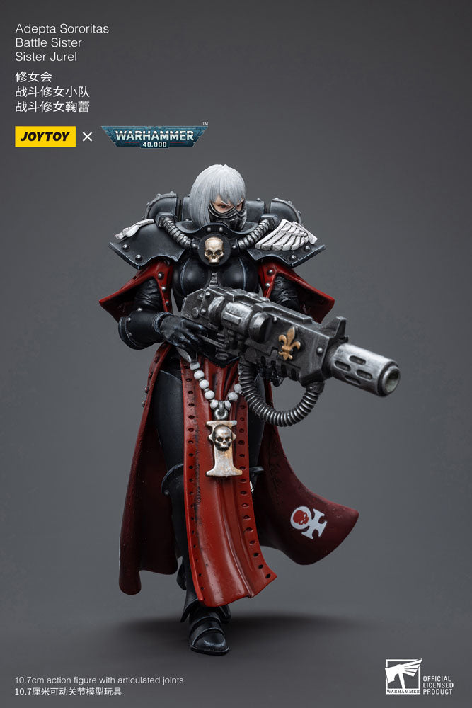 Joy Toy (CN) Warhammer 40k Adepta Sororitas Battle Sister Sister Jurel 1/18 Actionfigur