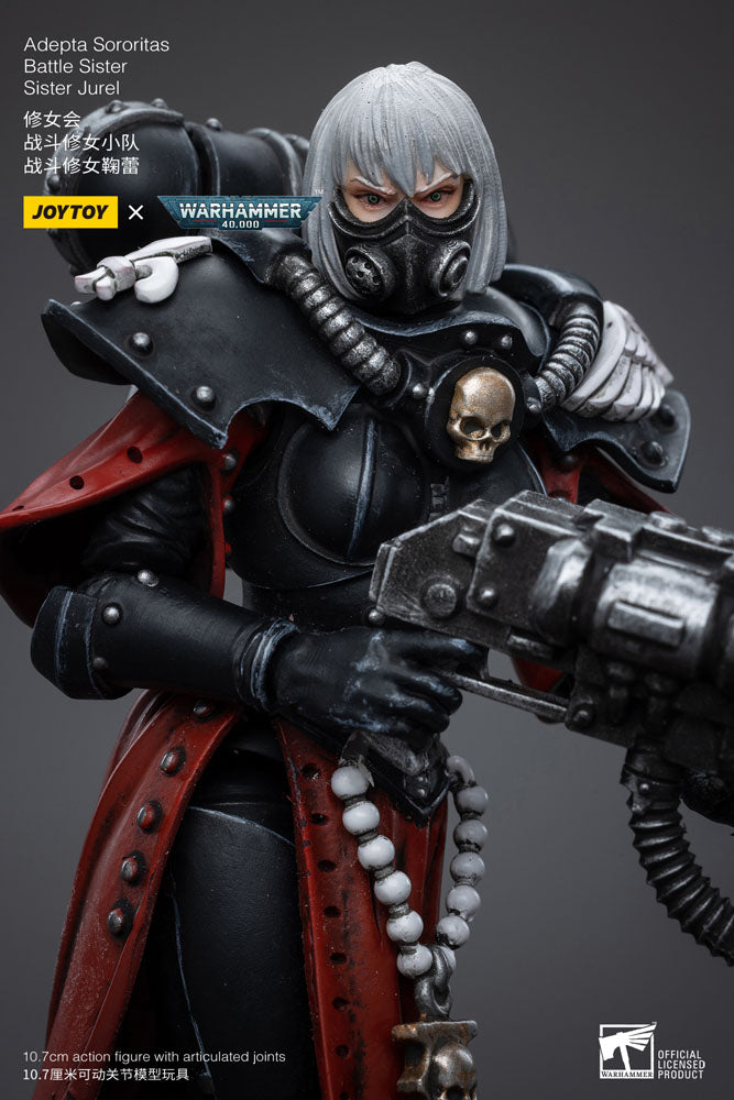Joy Toy (CN) Warhammer 40k Adepta Sororitas Battle Sister Sister Jurel 1/18 Actionfigur