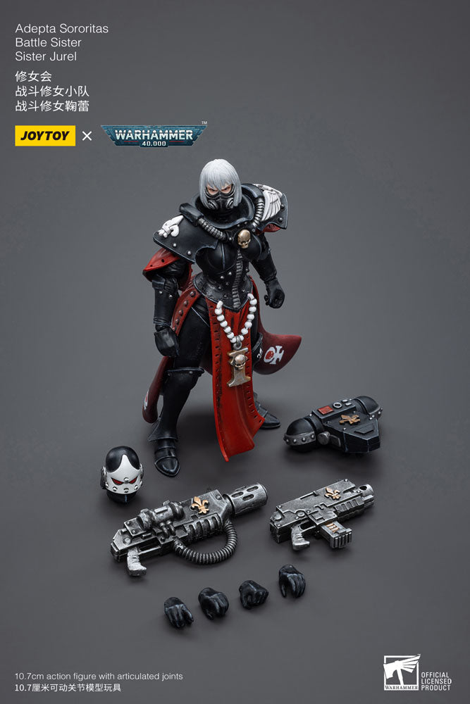 Joy Toy (CN) Warhammer 40k Adepta Sororitas Battle Sister Sister Jurel 1/18 Actionfigur