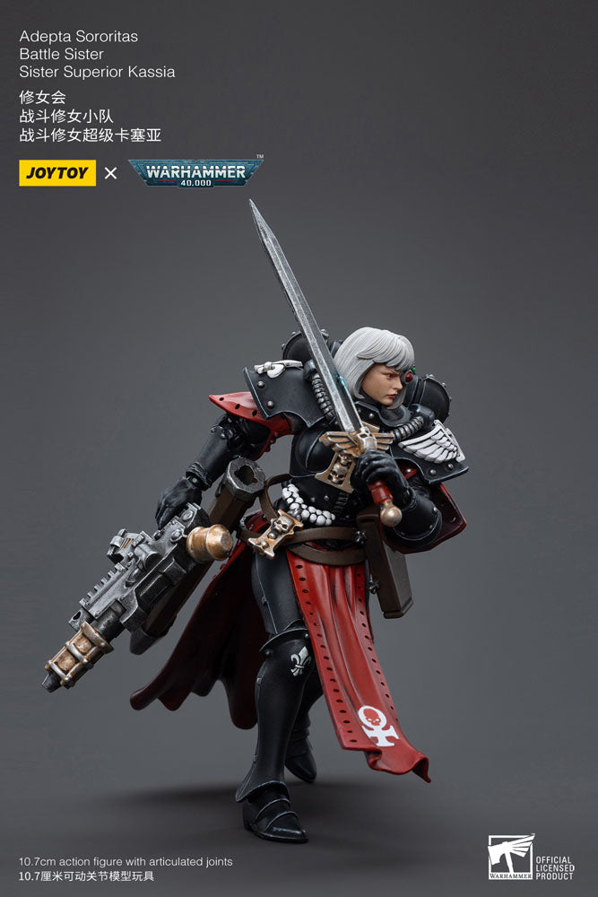Joy Toy (CN) Warhammer 40k Adepta Sororitas Battle Sister Sister Kassia 1/18 Actionfigur