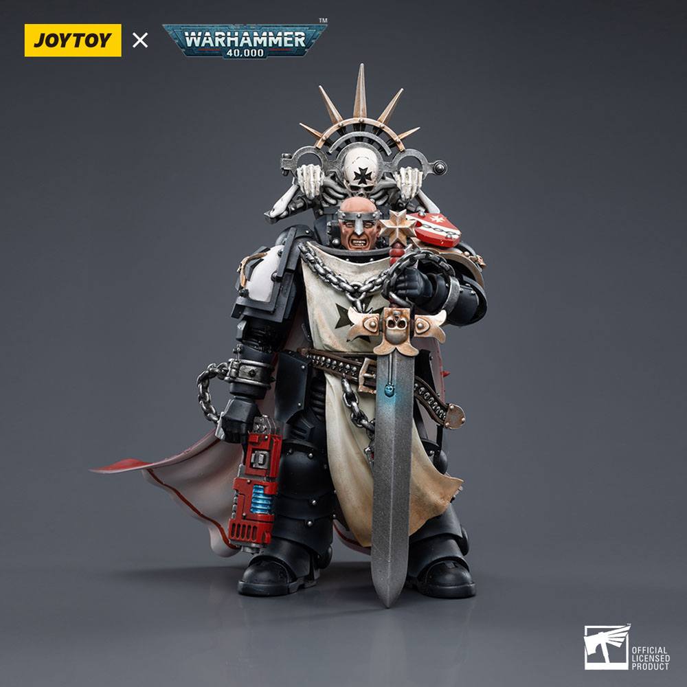 Joy Toy (CN) Warhammer 40k Black Templars Marshal Baldeckrath 1/18 Actionfigur