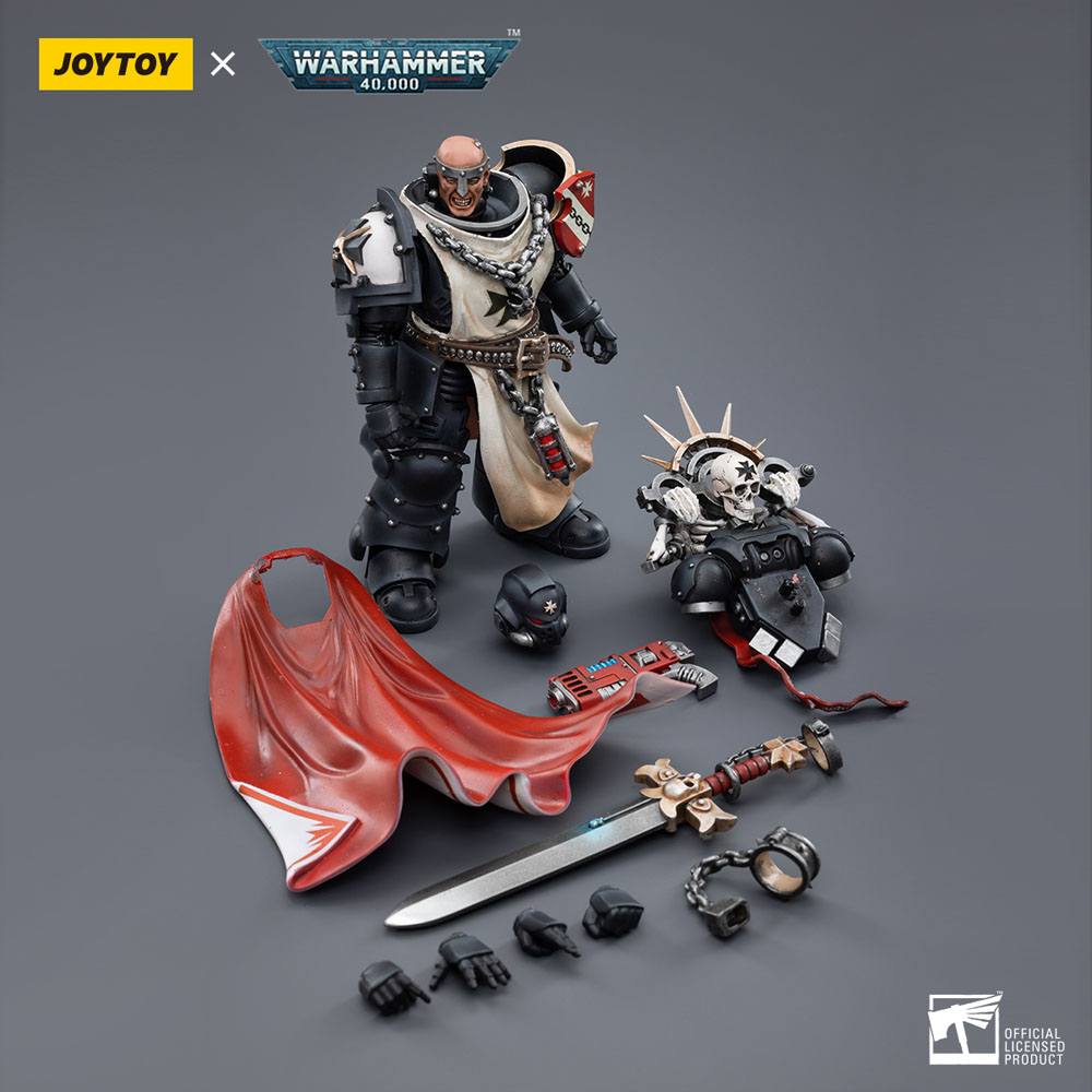 Joy Toy (CN) Warhammer 40k Black Templars Marshal Baldeckrath 1/18 Actionfigur